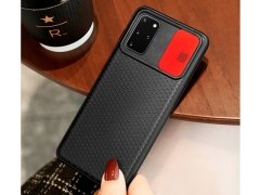 قاب محافظ با درپوش کشویی لنز سامسونگ Lens protector Case Samsung Galaxy S20 Plus