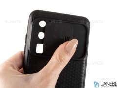 قاب محافظ با درپوش کشویی لنز سامسونگ Lens protector Case Samsung Galaxy S20 Ultra
