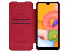 قیمت کیف چرمی نیلکین samsung a01