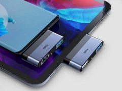 مبدل تایپ سی به اچ دی ام آی و یو اس بی توتو Totu FGCR-010 Linglong Type-C HDMI+USB3.0 Docking Station
