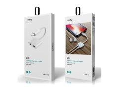 مبدل لایتنینگ به لایتنینگ و صدا توتو Totu EAUC-18 Glory Lightning to Lighting + 3.5mm Audio Converter
