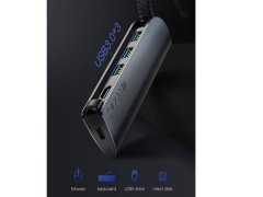 هاب 5 پورت تایپ سی توتو Totu FGCR-005 5IN1 Speedy Hub