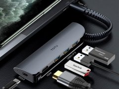 هاب 5 پورت تایپ سی توتو Totu FGCR-005 5IN1 Speedy Hub