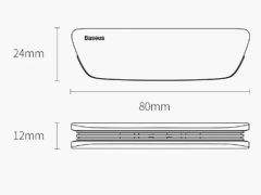خوشبو کننده هوای خودرو بیسوس Baseus Metal Paddle Car Air Freshener