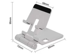 پایه نگهدارنده رومیزی گوشی و تبلت باوین Bavin PS-12 Metal Desktop Bracket