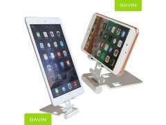 پایه نگهدارنده رومیزی گوشی و تبلت باوین Bavin PS-12 Metal Desktop Bracket