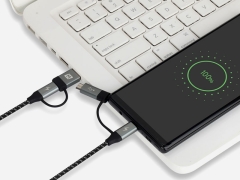 کابل شارژ چهار سر سریع مومکس Momax OneLink 4in1 Type-C PD Cable 1.2m