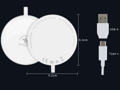 شارژر وایرلس آهنربایی پولو Polo Magnet Wireless Charger
