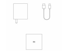 شارژر دیواری سریع با کابل تایپ سی شیائومی Xiaomi 65W Fast Charger MDY-11-EB