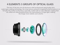 لنز گوشی موبایل F30 Super Wide Lens