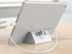 هاب ۴ پورت اوریکو ORICO SHC-U3 4 Port USB3.0 HUB with Phone & Tablet Stander