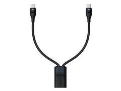 کابل دوکاره دوسر تایپ سی فست شارژ بیسوس مدل Flash Series One-for-two Fast Charging Data Cable 1.5m CA1T2-C01