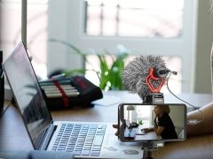 مبدل میکرفون بویا BOYA by-K2 3.5mm TRS Male to Type-C Male Audio Adapter Cable