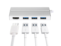 هاب 4 پورت USB3 شیائومی مدل XMFXQ01QM