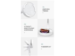پنکه قابل شارژ تاشو یاندو XUNDD Foldable Stretching Rechargeable Stand Fan