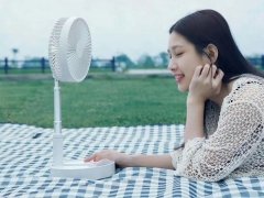 پنکه قابل شارژ تاشو یاندو XUNDD Foldable Stretching Rechargeable Stand Fan