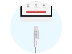 مبدل تایپ سی به میکرو یو اس بی اوریکو Orico CTM1 Aluminum Micro to Type-C USB2.0 Adapter