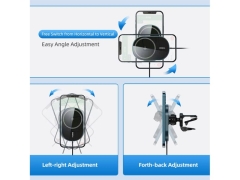 شارژر وایرلس مگنتی داخل خودرو راک Rock W36 Apple Magnetic Car Charger