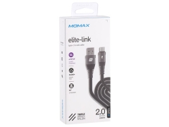 کابل شارژ سریع تایپ سی مومکس Momax EliteLink Type-C Cable DA18 2m