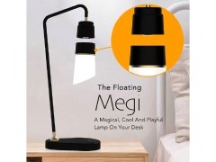 چراغ مطالعه شناور و شارژر وایرلس مگی Megi Smart Magnetic Levitating Lamp Pro