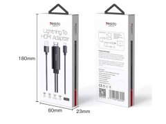 کابل لایتنینگ به Hdmi یسیدو 4k مدل