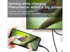 کابل لایتنینگ به Hdmi یسیدو 4k مدل