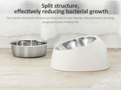 ظرف غذای حیوان خانگی شیائومی Xiaomi Pet Tilting Bowl Double Liner