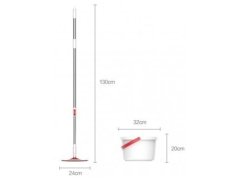 ست سطل و تی شست و شو شیائومی Xioami Yijie Rotary Mop Set YD-02
