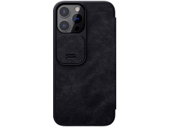 کیف چرمی نیلکین آیفون 13 پرومکس Nillkin Apple iPhone 13 Pro Max Qin leather case