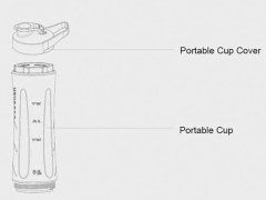 قمقمه آب شیائومی Xiaomi OCOOKER water cup