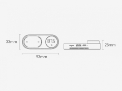 گیرنده بلوتوثی موزیک بیسوس Baseus Solar Car FM Transmitter, Bluetooth 5.0, TF, AUX