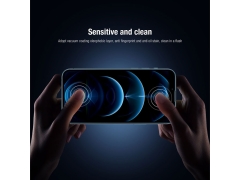 محافظ صفحه نمایش شیشه ای و محافظ لنز نیلکین آیفون 13 Nillkin Apple iPhone 13 2-in-1 HD full screen tempered glass