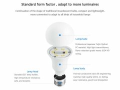 لامپ LED هوشمند شیائومی  Xiaomi Philips Zhirui Smart LED Bulb E27