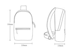 کوله پشتی فوق سبک شیائومی Xiaomi ZanJia Light Series Small  Nylon Backpack Bag