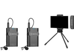 میکروفون دو نفره دیجیتال بی سیم بویا BOYA BY-WM4 PRO-K4 Wireless Omni Lavalier Microphone for iOS Devices