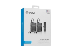 میکروفون دو نفره دیجیتال بی سیم بویا BOYA BY-WM4 PRO-K6  Wireless Omni Lavalier Microphone for USB-C Devices