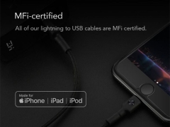 کابل شارژ یواس‌بی به لایتنینگ شیائومی Xiaomi ZMI AL805 Magnet USB Lightning Apple Cable 1M