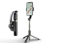 Gimbal Stabilizer Selfie Stick Tripod Q08
