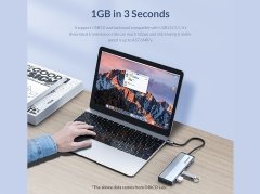 هاب تایپ سی چند منظوره اوریکو مدل ORICO 5SXH-GY