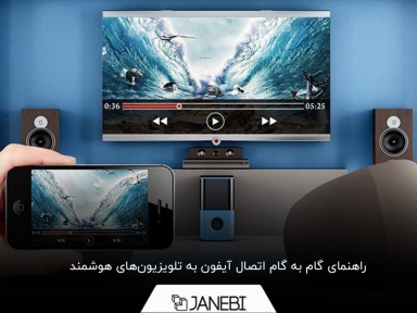 روش و نحوه اتصال گوشی آیفون به تلویزیون