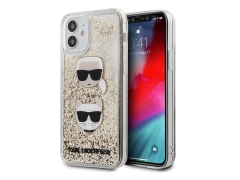قاب آکواریومی آیفون 12 و 12 پرو طرح کارل و گربه CG Mobile iphone 12/12 Pro Karl Lagerfeld Aquarium Case