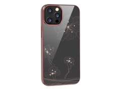 قاب شفاف گلدار آیفون 13 پرو مکس دویا Devia iphone 13 Pro Max Crystal Flora Case