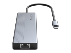 فروش هاب تایپ سی 5 پورت اوریکو  ORICO 5SXRJ Type-C five-in-one multifunctional dock