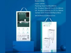 کیفیت شارژر دیواری سریع کانفلون konfulon Adapter Fast Charger C69Q 20W
