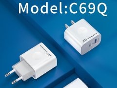 شارژر دیواری سریع کانفلون konfulon Adapter Fast Charger C69Q 20W