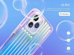 قاب براق آیفون 12 مینی ویوا مادرید طرح هولوگرامی Viva Madrid Aura Case iPhone 12 mini