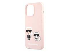 قاب سیلیکونی آیفون 13 پرو مکس طرح گربه و کارل CG Mobile iphone 13 Pro Max Cat Karl Lagerfeld Silicone Case