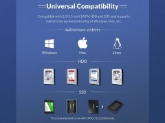 باکس هارد اکسترنال هارد دیسک اوریکو Orico NS500RC3 External HDD Enclosure