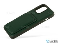 قاب چرمی و جاکارتی مگنتی آیفون 13 پرو مکس اچ دی دی HDD iphone 13 Pro Max Card Holder Magnetic Leather Case