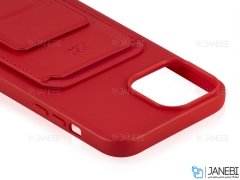 قاب چرمی و جاکارتی مگنتی آیفون 13 پرو اچ دی دی HDD iphone 13 Pro Card Holder Magnetic Leather Case